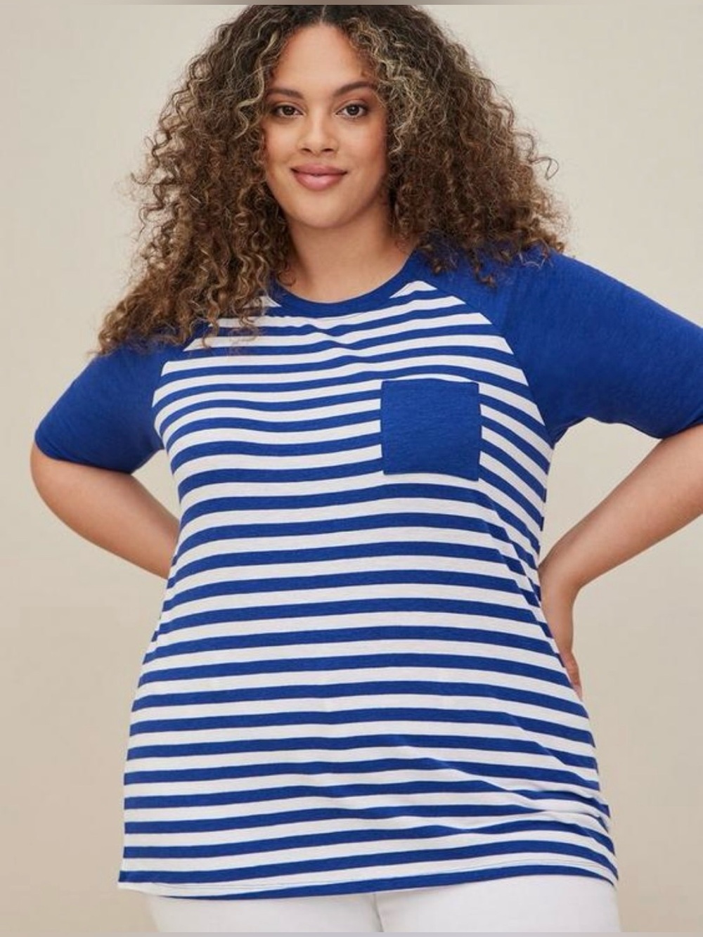 New With Tags Torrid Raglan Pocket Tee Size 6X